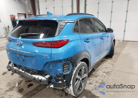 2020 Hyundai Kona Ultimate z USA, uszkodzony, nr VIN KM8K5CA57LU462666